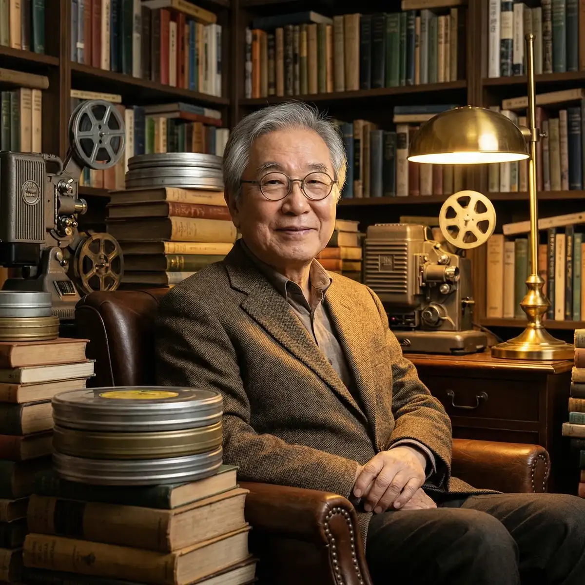 亚洲伦理片库馆长肖像 - 两个家庭同乐 研究学者